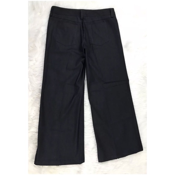 ABS Allen Schwartz Wide Legs Charcoal Slacks - Picture 2 of 4